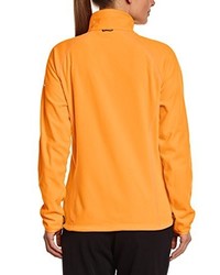 orange Pullover mit einem Reißverschluß von Vaude