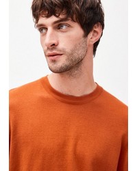 orange Pullover mit einem Rundhalsausschnitt von Armedangels