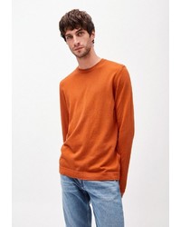 orange Pullover mit einem Rundhalsausschnitt von Armedangels