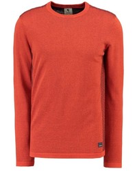 orange Pullover mit einem Rundhalsausschnitt von GARCIA