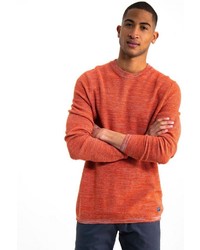 orange Pullover mit einem Rundhalsausschnitt von GARCIA