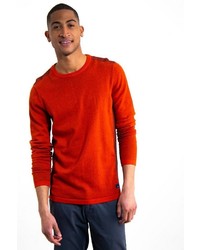 orange Pullover mit einem Rundhalsausschnitt von GARCIA