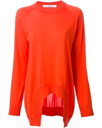 orange Pullover mit einem Rundhalsausschnitt von Givenchy