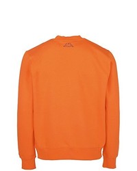 orange Pullover mit einem Rundhalsausschnitt von Kappa
