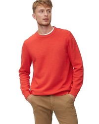 orange Pullover mit einem Rundhalsausschnitt von Marc O'Polo