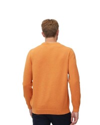 orange Pullover mit einem Rundhalsausschnitt von Marc O'Polo