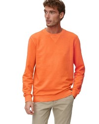 orange Pullover mit einem Rundhalsausschnitt von Marc O'Polo