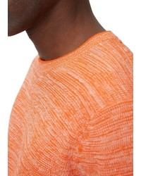 orange Pullover mit einem Rundhalsausschnitt von Marc O'Polo