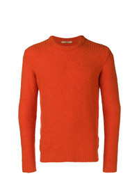 orange Pullover mit einem Rundhalsausschnitt von Nuur