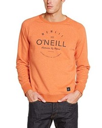 orange Pullover mit einem Rundhalsausschnitt von O'Neill