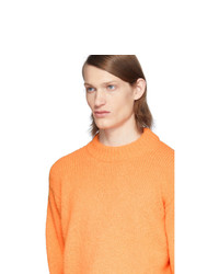 orange Pullover mit einem Rundhalsausschnitt von Tibi