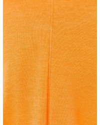 orange Pullover mit einem Rundhalsausschnitt von Lamberto Losani