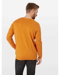 orange Pullover mit einem Rundhalsausschnitt von Scotch & Soda