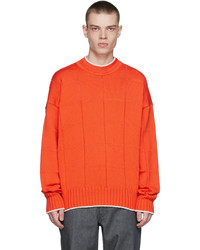 orange Pullover mit einem Rundhalsausschnitt von UNIFORME