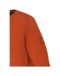 orange Pullover mit einem V-Ausschnitt von camel active