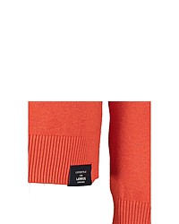 orange Pullover mit einem V-Ausschnitt von LERROS