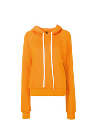 orange Pullover mit einer Kapuze von Unravel Project