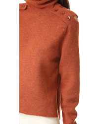 orange Pullover von Tibi