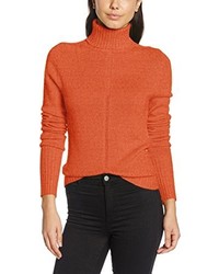 orange Pullover von Conte Of Cashmere
