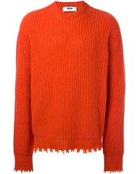 orange Pullover von MSGM