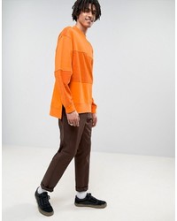 orange Pullover von Asos