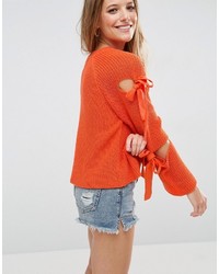 orange Pullover von Asos