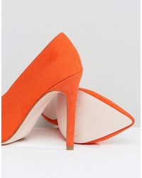 orange Pumps von Asos