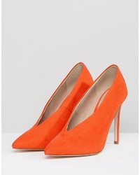 orange Pumps von Asos