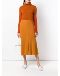 orange Rollkragenpullover von Cashmere In Love