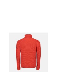 orange Rollkragenpullover von LERROS