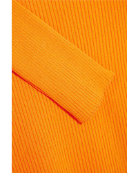 orange Rollkragenpullover von Victoria Beckham