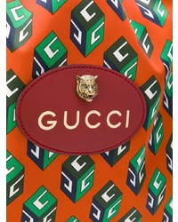 orange Rucksack von Gucci