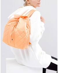 orange Rucksack von Asos
