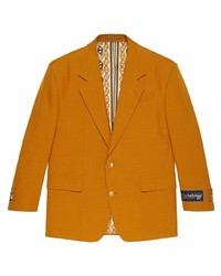 orange Sakko von Gucci