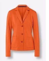 orange Sakko von Heine