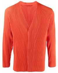 orange Sakko von Homme Plissé Issey Miyake