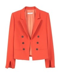 orange Sakko von Mango