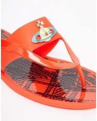 orange Sandalen von Vivienne Westwood