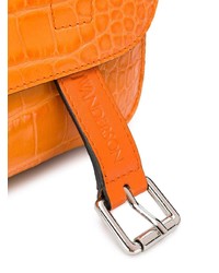 orange Satchel-Tasche aus Leder von JW Anderson