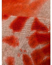 orange Mit Batikmuster Schal von Suzusan