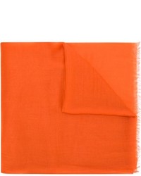 orange Schal von Salvatore Ferragamo