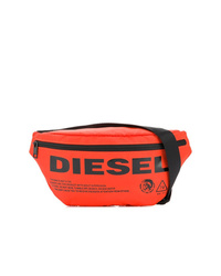 orange Segeltuch Bauchtasche von Diesel