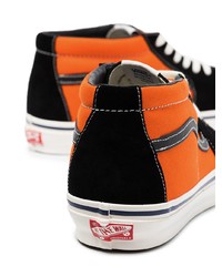 orange Segeltuch niedrige Sneakers von Vans