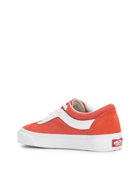 orange Segeltuch niedrige Sneakers von Vans