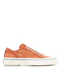 orange Segeltuch niedrige Sneakers von Eytys