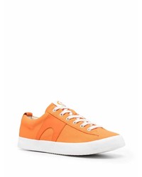 orange Segeltuch niedrige Sneakers von Camper