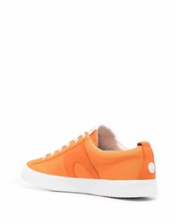 orange Segeltuch niedrige Sneakers von Camper