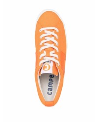 orange Segeltuch niedrige Sneakers von Camper