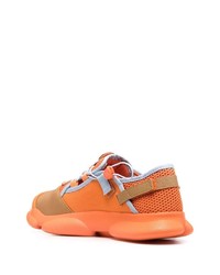 orange Segeltuch niedrige Sneakers von Camper