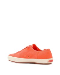 orange Segeltuch niedrige Sneakers von Camper